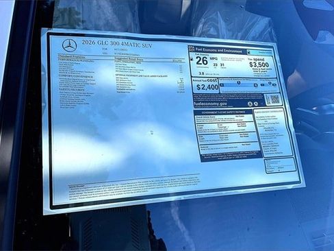 New 2026 Mercedes-Benz GLC 300 4MATIC image 16