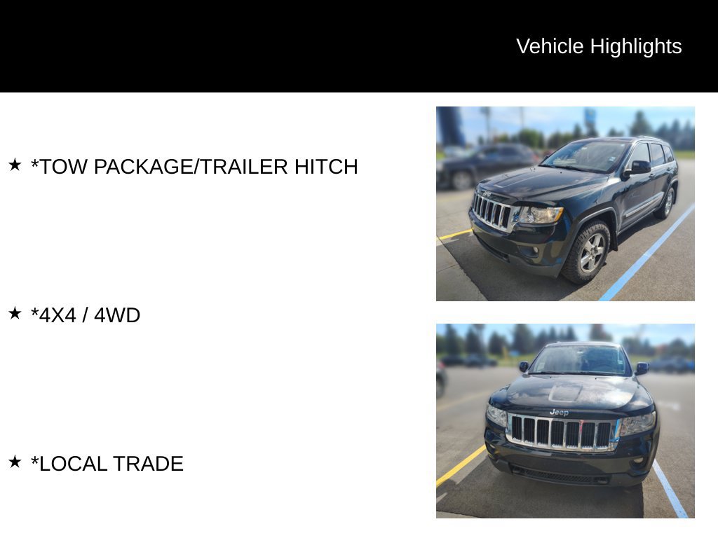 Used 2012 Jeep Grand Cherokee Laredo w/ Laredo E Group AWD/4WD image 5