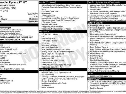 Used 2025 Chevrolet Equinox LT FWD image 17
