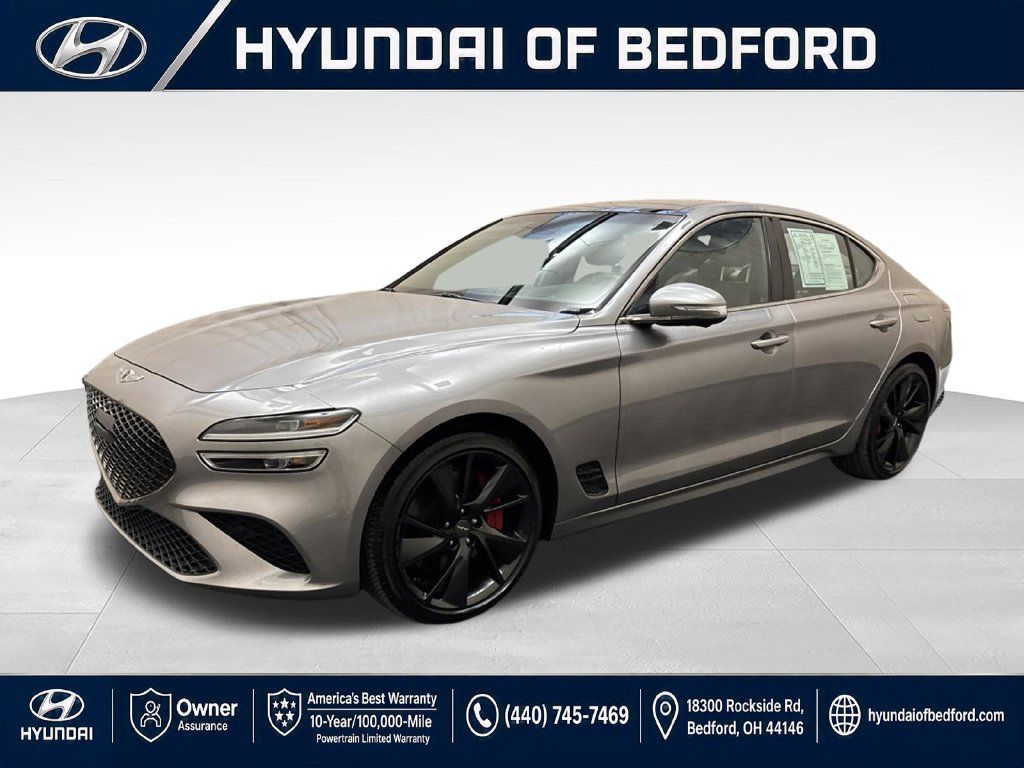 Used 2023 Genesis G70 3.3T w/ Sport Prestige Package AWD/4WD image 1