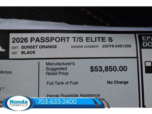 New 2026 Honda Passport TrailSport Elite image 40
