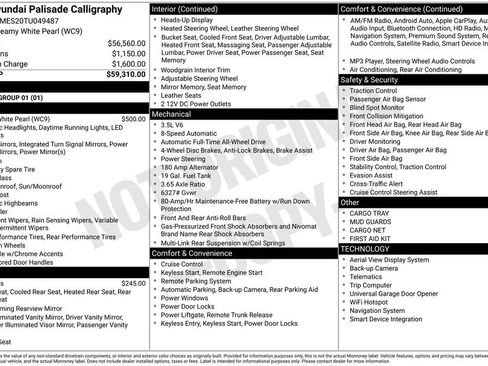 New 2026 Hyundai Palisade Calligraphy image 6