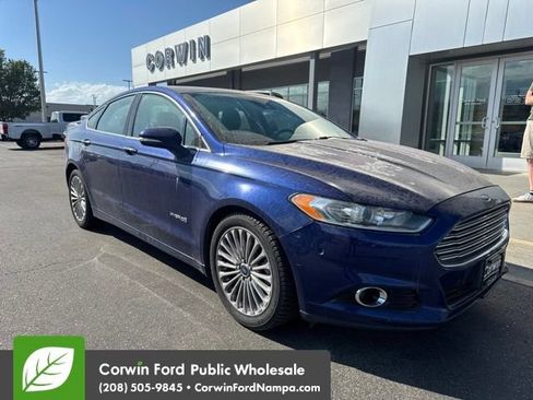 Used 2013 Ford Fusion Titanium w/ Titanium Driver Assist Pkg FWD image 1