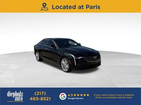 Used 2024 Cadillac CT4 Premium Luxury w/ Climate Package RWD image 1