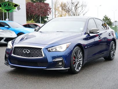 Used 2018 INFINITI Q50 Red Sport 400 w/ Sensory Package (Sport)