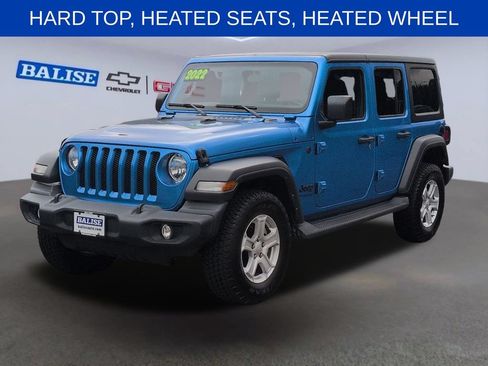 Used 2022 Jeep Wrangler Unlimited Sport AWD/4WD image 7