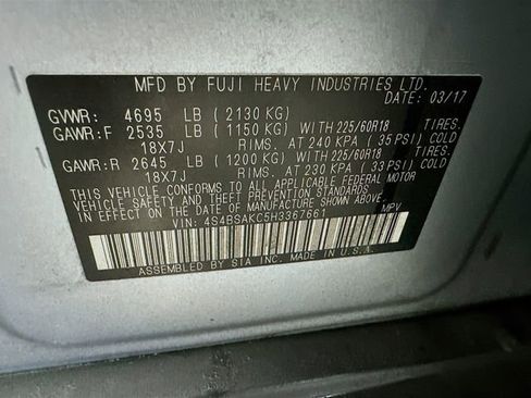 Used 2017 Subaru Outback 2.5i Limited image 31