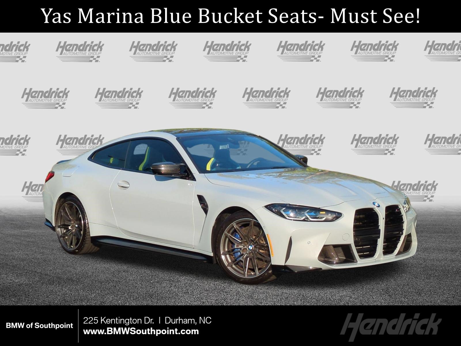Used 2021 BMW M4 Competition w/ M Carbon Exterior Package RWD image 1