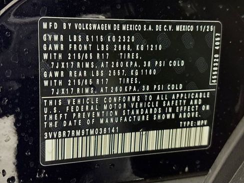 New 2026 Volkswagen Tiguan S image 31