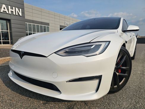 Used 2021 Tesla Model S Plaid AWD/4WD image 1
