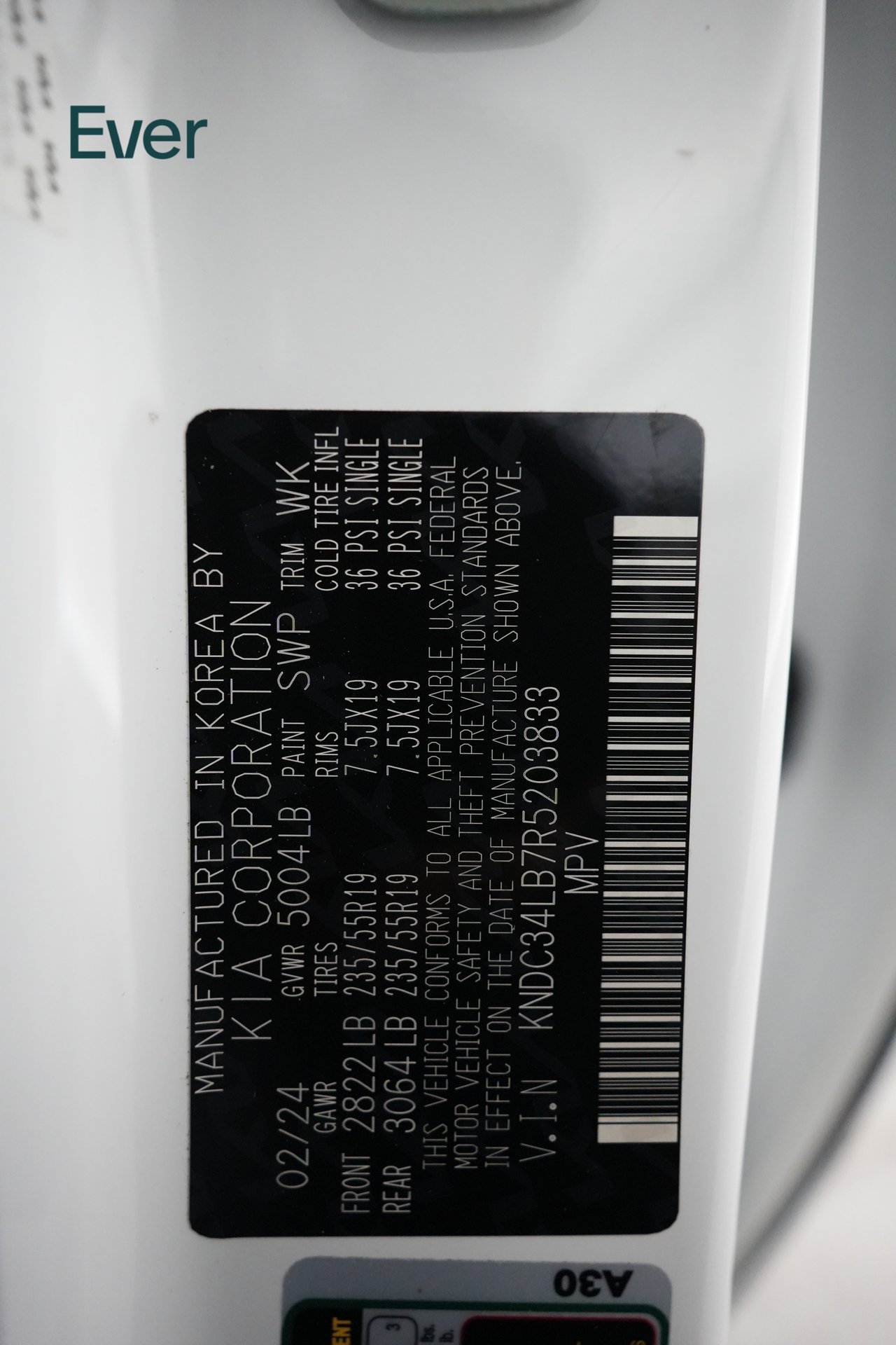 Used 2024 Kia EV6 Light RWD image 26