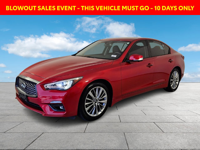 Used 2022 INFINITI Q50 Luxe w/ Cargo Package AWD/4WD image 4