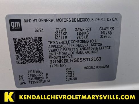 Used 2025 Chevrolet Blazer Premier w/ Driver Confidence II Package AWD/4WD image 18