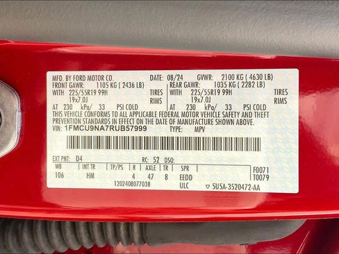 Used 2024 Ford Escape ST-Line Select w/ Tech Pack #2 image 36