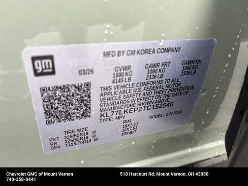 New 2026 Chevrolet Trax ACTIV w/ Driver Confidence Package FWD image 27