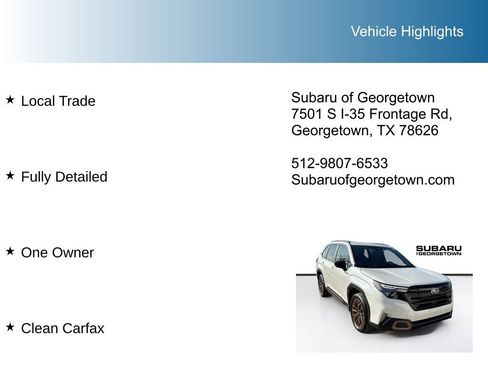 Used 2025 Subaru Forester Sport image 11