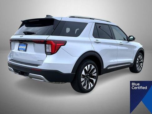 Certified 2025 Ford Explorer Platinum w/ LUX Leather Package AWD/4WD image 4