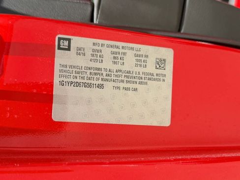 Used 2016 Chevrolet Corvette Z06 w/ Battery Protection Package RWD image 30