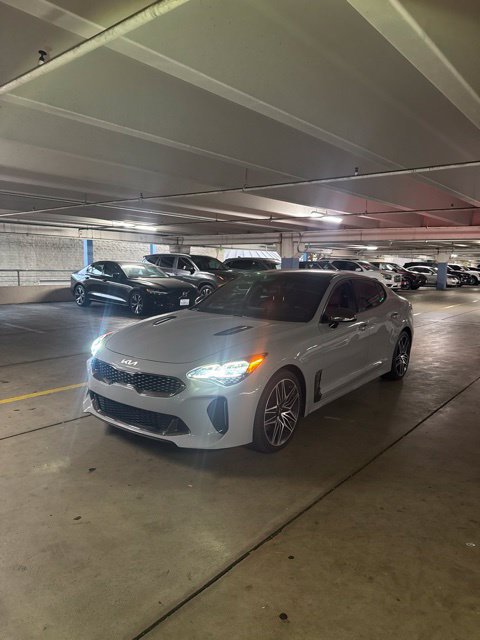 Used 2022 Kia Stinger GT1 w/ Red Interior Color Package RWD image 1