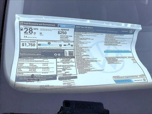 New 2026 Volkswagen Taos SE image 17