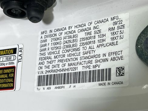 Used 2022 Honda CR-V EX image 31