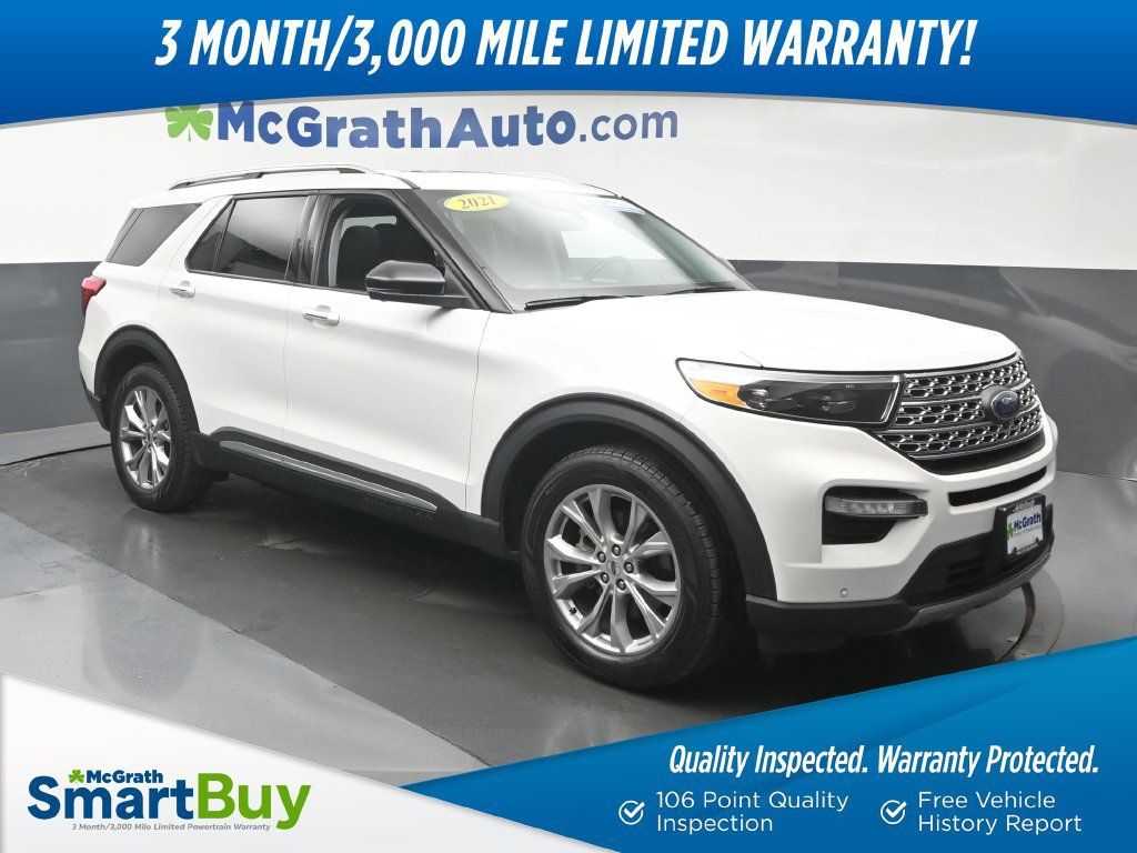 Used 2021 Ford Explorer Limited w/ Equipment Group 301A AWD/4WD image 1