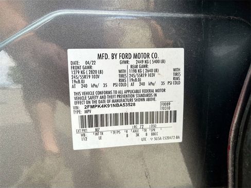 Used 2022 Ford Edge Titanium image 30