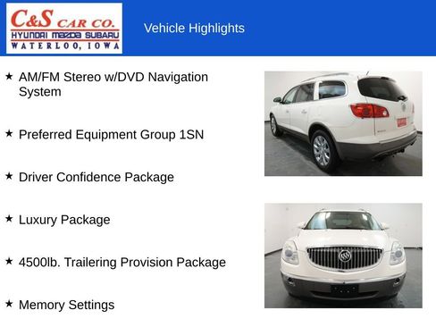 Used 2012 Buick Enclave Premium w/ Trailering Provision Package image 7