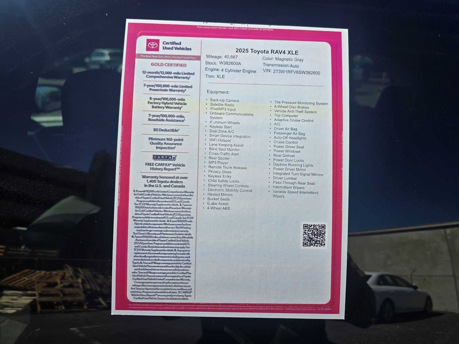 Used 2025 Toyota RAV4 XLE FWD image 15