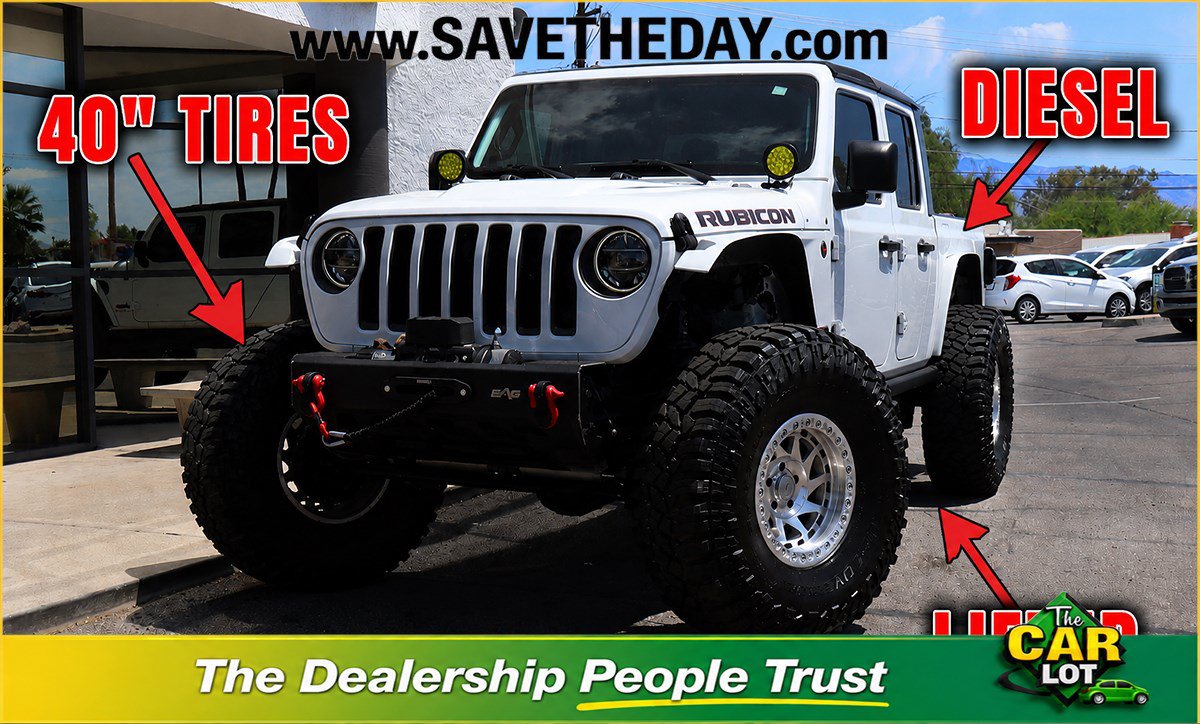 Used 2021 Jeep Gladiator Rubicon AWD/4WD image 1