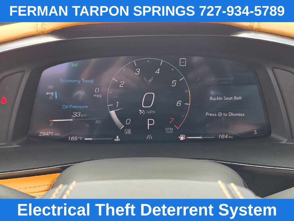 Certified 2020 Chevrolet Corvette Stingray Premium Cpe w/ 3LT Preferred Equipment Group RWD image 31