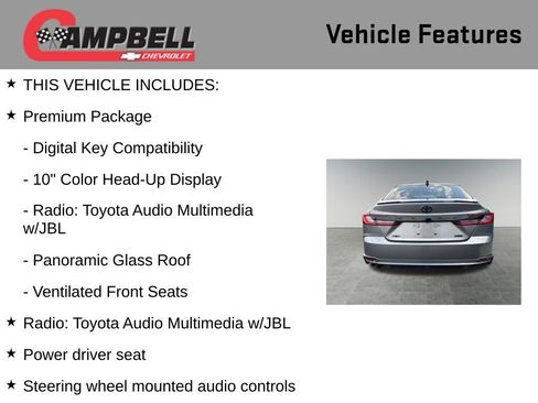 Used 2025 Toyota Camry XSE image 5