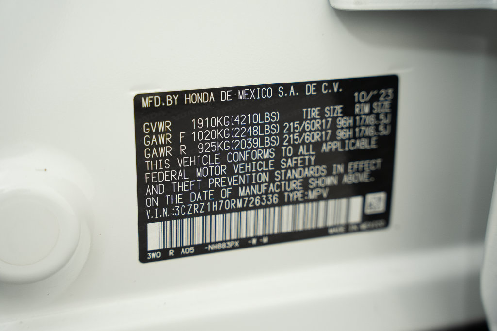 Used 2024 Honda HR-V EX-L image 39