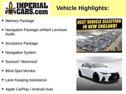 Used 2024 Lexus IS 350 F Sport AWD/4WD image 8
