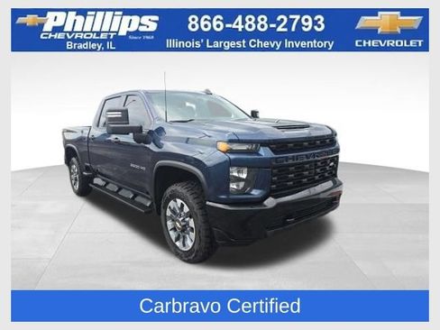 Certified 2022 Chevrolet Silverado 2500 Custom w/ Custom Value Package AWD/4WD image 1