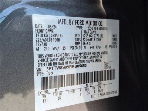 Used 2024 Ford Maverick Lariat AWD/4WD image 24