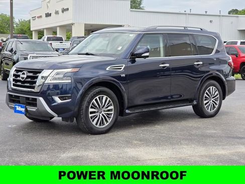 Used 2022 Nissan Armada SL w/ Captain's Chairs Package AWD/4WD image 4