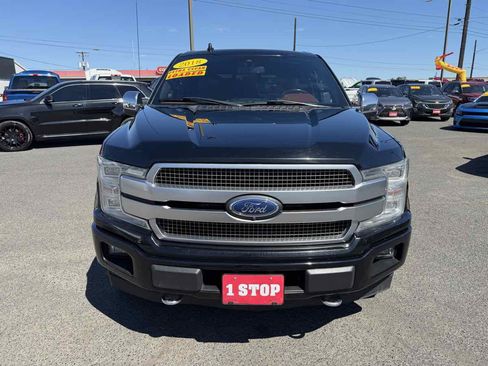 Used 2018 Ford F150 Platinum w/ Technology Package AWD/4WD image 2