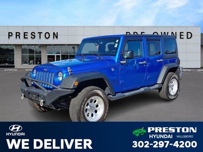 Used 2016 Jeep Wrangler Unlimited Sport w/ Quick Order Package 24S