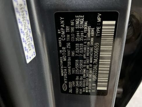 Used 2021 Hyundai Tucson Ultimate w/ Cargo Package FWD image 35