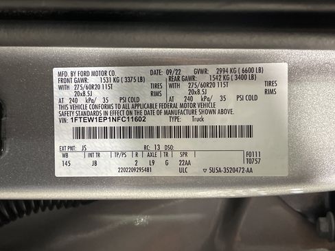 Used 2022 Ford F150 XL w/ STX Appearance Package image 28