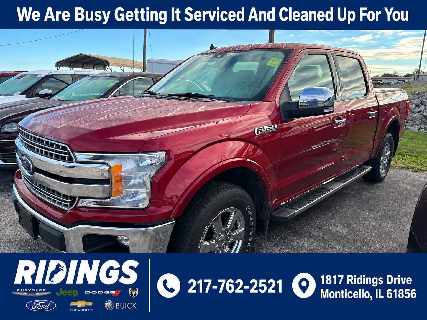 Used 2019 Ford F150 Lariat AWD/4WD image 1