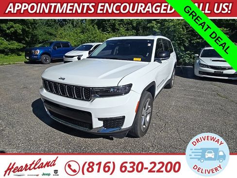 Used 2021 Jeep Grand Cherokee L Limited AWD/4WD image 1