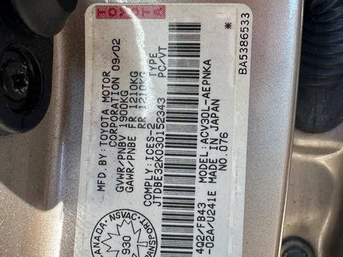 Used 2003 Toyota Camry LE FWD image 41