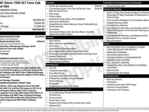 Used 2023 GMC Sierra 1500 SLT w/ SLT Premium Package image 50