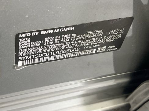 Used 2020 BMW X3 M w/ Executive Package image 32