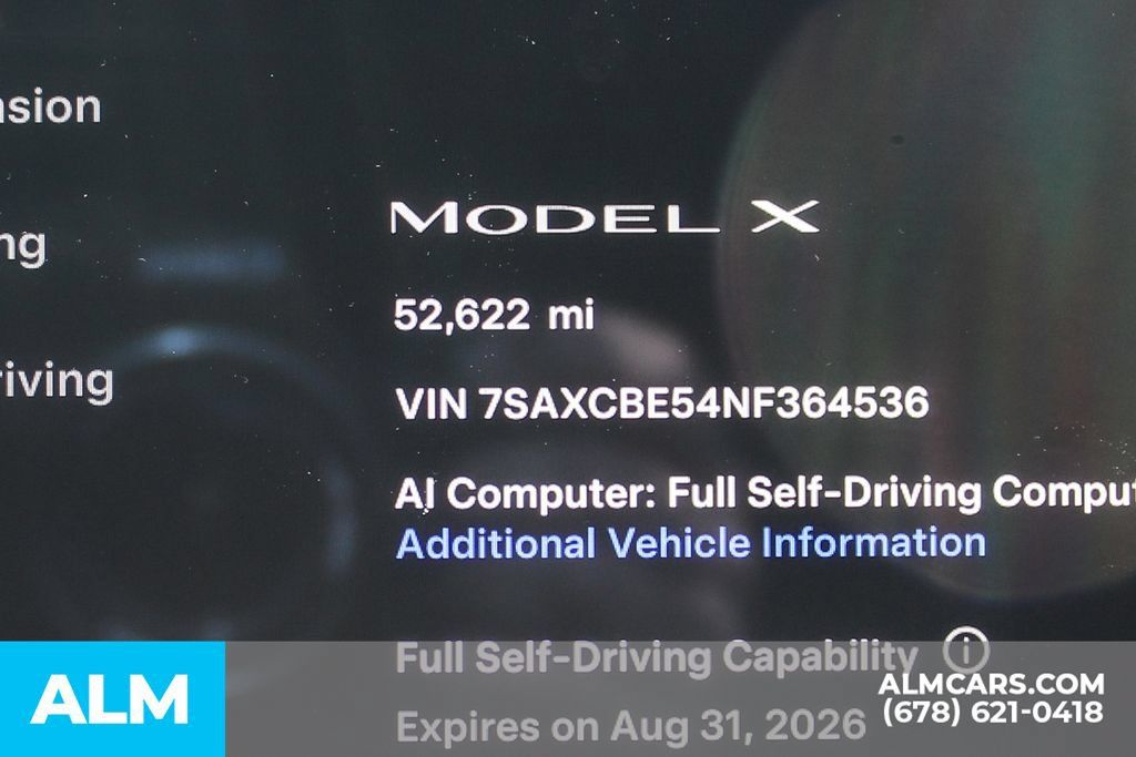 Used 2022 Tesla Model X AWD/4WD image 35