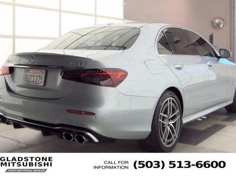 Used 2021 Mercedes-Benz E 53 AMG 4MATIC Sedan w/ Driver Assistance Package image 2