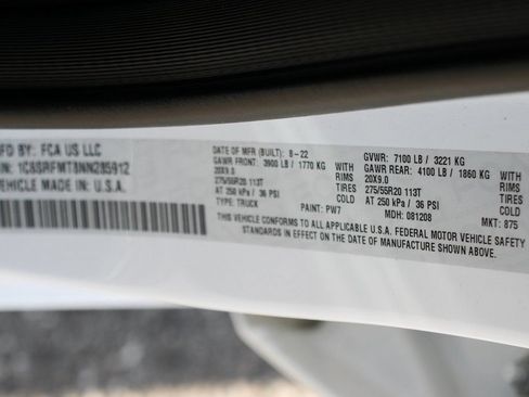 Used 2022 RAM 1500 Big Horn AWD/4WD image 50