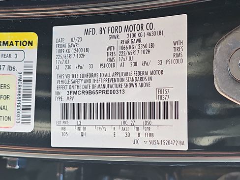 Used 2023 Ford Bronco Sport Big Bend AWD/4WD image 35